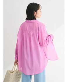 Green Parks インド綿 ボイルゆったりシャツ