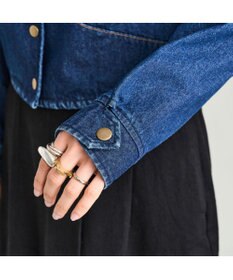 woadblue 【157】CIRCLE SNAP JACKET サークルスナップジャケット