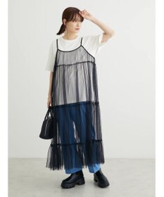 Green Parks ・ＥＬＥＮＣＡＲＥ　ＤＵＥ　２ｗａｙチュールキャミワンピ