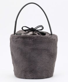 TOCCA 【ショルダー取り外し可能】MILKY TEA FURBAG ファーバッグ