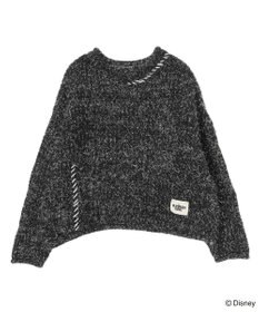 Green Parks ナイトメア／ラメメッシュニットプルオーバー