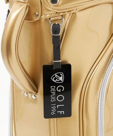 23区GOLF 【UNISEX】エレガントエナメルキャディバッグ　キャスター付きで移動もラクチン