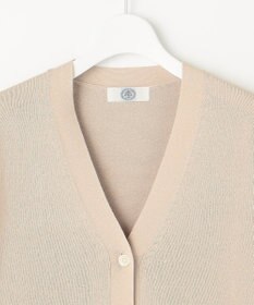 J.PRESS LADIES L 【洗える】リノナチュール Vネック カーディガン