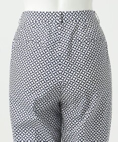 23区 S 【R(アール)】ジオメトリックペイズリープリント パンツ