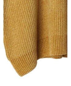 earth music&ecology シャイニーベロアモールチュニック