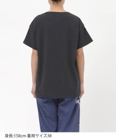 tsumori chisato SLEEP ツモリチサト トップス 4分袖 綿混(本体) 綿ベア天竺素材 Tシャツ レディース UTT155 /ワコール