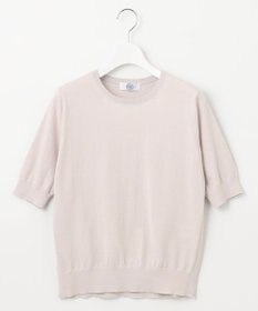 J.PRESS LADIES 【洗える】BASIC HT-COTTON クルーネック ニット