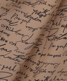 ICB 【30th ANNIVERSARY】5cityプリント ノースリーブワンピース