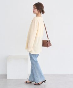 earth music&ecology テーラーカラーニットカーディガン