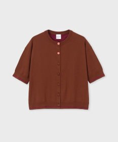 Paul Smith ベーシック クルーネック 半袖カーディガン