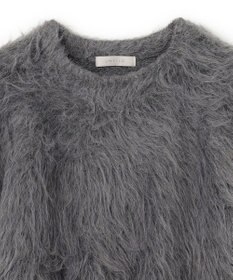 UNFILO MENS 【男女兼用】シャギー クルーネックニット