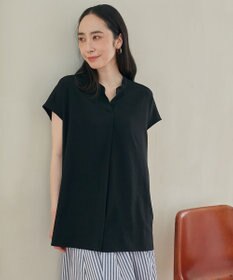 ANY 【洗濯機可】バックプリーツブラウス