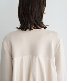 YECCA VECCA 異素材MIXバルーンブルゾン