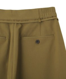 AMERICAN HOLIC リボン付きタックワイドパンツ