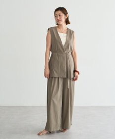 YECCA VECCA ドライタッチウエストベルトジレ