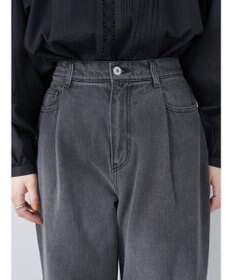 earth music&ecology タックルーズデニムパンツ