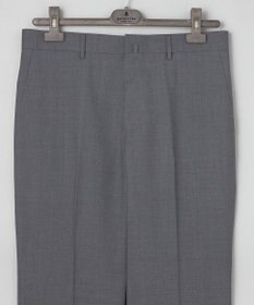 GOTAIRIKU ロングセラー【洗える/折り目加工/シワになりにくい/ウエストアジャスター】ウォッシャブル サマーウール100％パンツ_定番色(ノータック)25年モデル