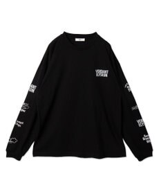 WEGO 【ユニセックス着用ITEM/2点SET】アクセ付きグラフィックアンサンブルT（LS）