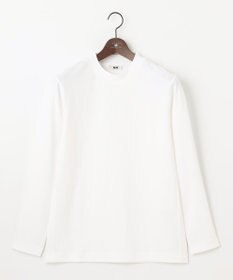 JOSEPH ABBOUD 【エコ素材和紙使用/日本素材/日本縫製/軽量/通気性/速乾性】和紙フライス×ハニカムＴシャツ ホワイト系