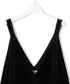 23区 【SACRA】トリアセテートベロア サロペット