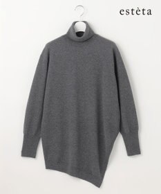 23区 S 【エステータ】スリットデザイン ニット