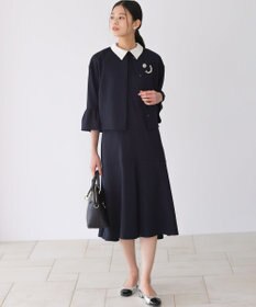 組曲 S 【先行予約・WEB限定】ライトリネンライクノーカラー ジャケット