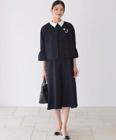 組曲 S 【先行予約・WEB限定】ライトリネンライクノーカラー ジャケット