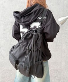 WEGO 2ポケットドロストナップサック