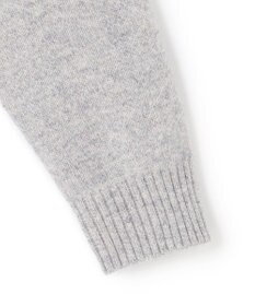 J.PRESS MEN ウール×カシミヤの上質素材【Cash Lamb's Wool】ケーブルクルーネック ニット_25年モデル