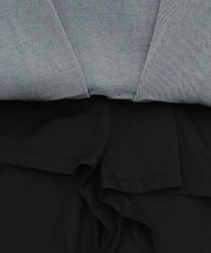 WEGO ベルト付デニムプリーツスカパン