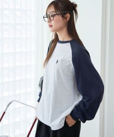 WEGO USPOLOだぼそでカラーロンT