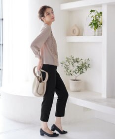 Tiaclasse 【新色追加・洗える】レースブラウス