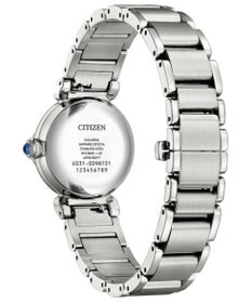 CITIZEN 【電池交換不要 腕時計】グリーンの文字板が美しいエレガントなモデル