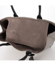 UNBILLION cachecache ショルダー付きパーテーション合成皮革トートL