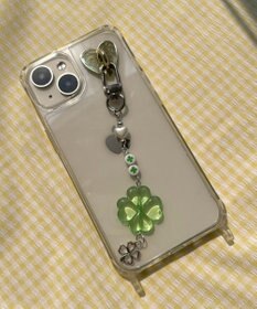 WEGO クローバービーズキーホルダー