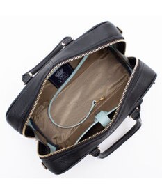 A.D.M.J. 【牛革】モーツァルト/バイカラーボストン25cm(ショルダーストラップ付)