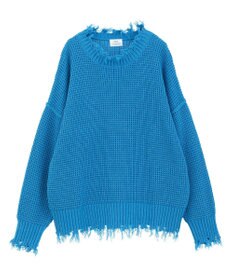 YECCA VECCA ダメージルーズニット