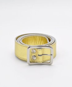 blancle メタリックレザー 幅3cm 長さ110cm ベルト