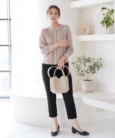 Tiaclasse 【新色追加・洗える】レースブラウス