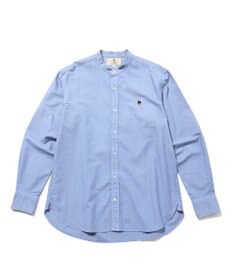 J.PRESS MEN このさりげなさが大人気【IVY COLLECTION】【UNISEX】バックブルオックスガーメントダイ シャツ ブルー系