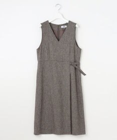J.PRESS LADIES L 【WEB限定カラーあり】ツイードツイル ジャンパー ドレス
