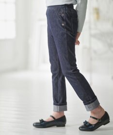 組曲 KIDS 【150-160㎝】シンフォニー デニムニットパンツ