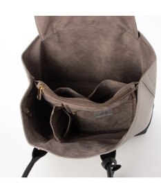 UNBILLION cachecache ショルダー付きパーテーション合成皮革トートL