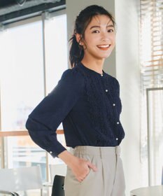 Tiaclasse 【新色追加・洗える】レースブラウス