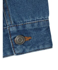 Green Parks ノーカラーデニムジャケット