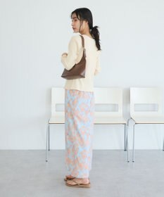 CRAFT STANDARD BOUTIQUE フラワープリントスリットロングスカート
