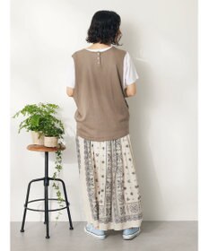 CRAFT STANDARD BOUTIQUE ＳＥＴ　カットプルオーバー＋ニットベスト