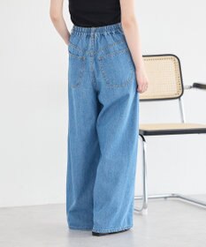 earth music&ecology イージータックワイドデニム