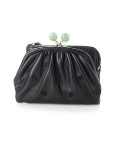 UNBILLION perche ジェムストーンがま口二つ折り財布