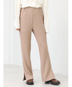 earth music&ecology ぽこぽこスリットパンツ